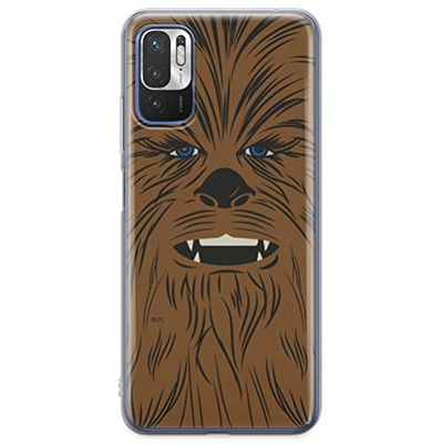 ERT GROUP mobiel telefoonhoesje voor Xiaomi REDMI NOTE 10 5G / POCO M3 PRO origineel en officieel erkend Star Wars patroon Chewbacca 005, hoesje is gemaakt van TPU