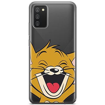 ERT GROUP mobiel telefoonhoesje voor Samsung A02S origineel en officieel erkend Tom and Jerry patroon Jerry 003 optimaal aangepast aan de vorm van de mobiele telefoon, gedeeltelijk bedrukt