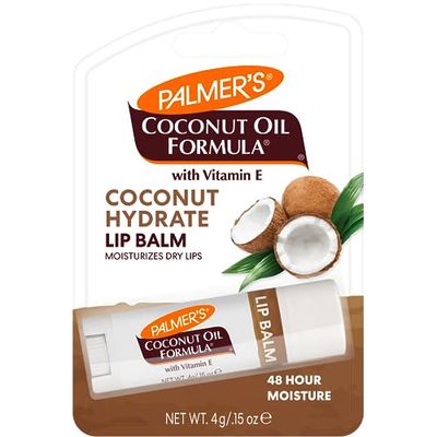 Palmer's Coconut Oil Formula Coconut Oil Lip Balm SPF 15, 4g, White, (Pack of 1)