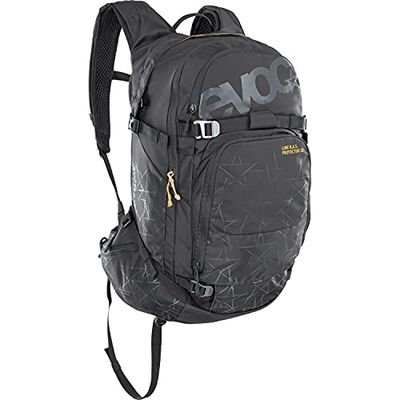 EVOC LINE R.A.S. PROTECTOR 32 Sac à dos airbag avalanche, sac à dos pour le ski (NEURALITE SYSTEM, compartiment pour poche d'hydratation 3l, PROTECTOR CRASH REPLACEMENT, taille: M/L), Noir