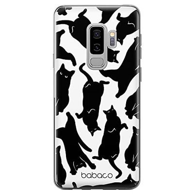 ERT GROUP mobiltelefonfodral för Samsung S9 PLUS originalt och officiellt licensierat Babaco mönster Cats 005 optimalt anpassad till formen på mobiltelefonen, fodral tillverkad av TPU-plast