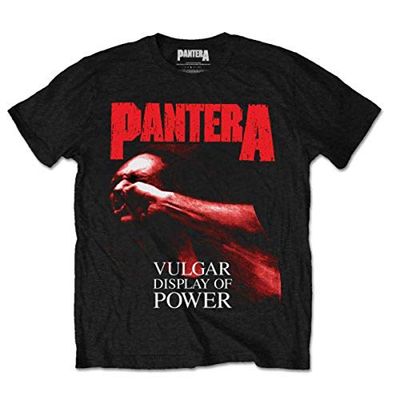 T-Shirt S Black Unisex Red Vulgar