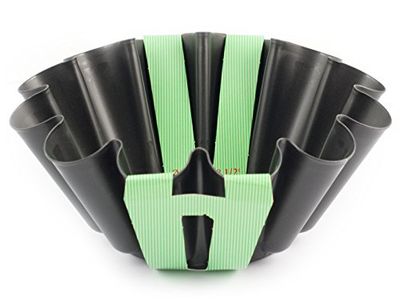 Guardini ARIANNA Moule à brioche 22 cm Acier antiadhésif Noire Diamètre 22 cm
