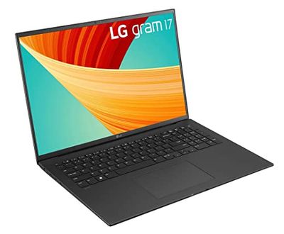 LG Portable Gram 17Z90R-G.AP78F Intel Core i7-1360P 16GoDDR5 1ToSSD NVME Intel Iris XE Graph 17 QHD+ IPS 350Nits WIN11Pro Noir Clavier rétroéclairé