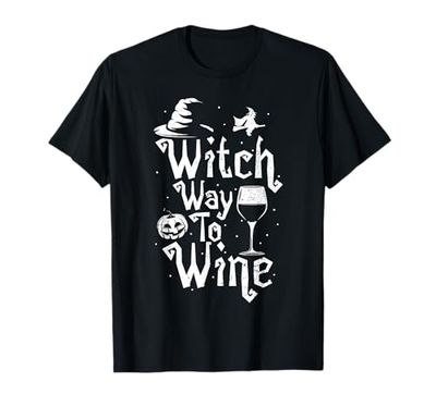 Vino: Witch Way To Wine - Vino Maglietta