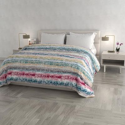 Gedrukte FASHION winterquilt, polyester, Love lines, 260x260cm