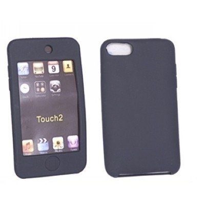 Logotrans Étui de Protection en Silicone pour Apple iPod Touch 2 Noir