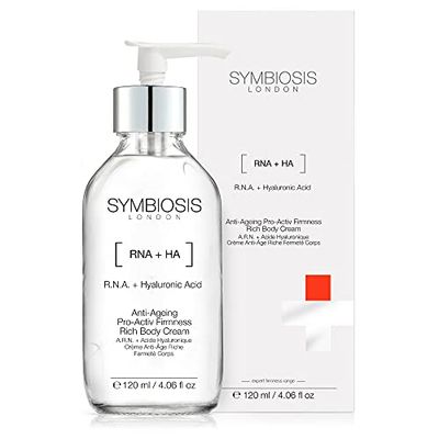 SYMBIOSIS LONDON, R.N.A. + Acido Ialuronico, Crema Pro-Activ Ricca Per Il Corpo Anti-Età, 20Ml