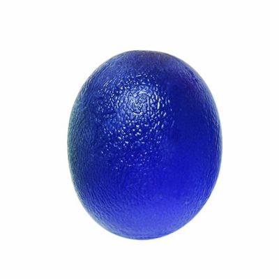 CanDo Hand exerciser - finger strengthener CanDo® exercise ball / stress relief ball - oval, blue (strong)