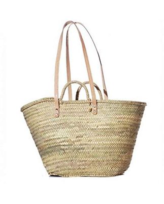 Mimbre&Co Babyzitje met dubbele handgreep, 51 x 34 cm, bruin