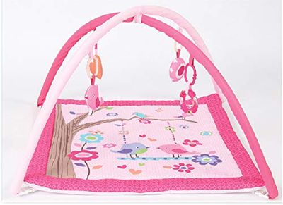 Duffi Baby- Gimnasio Infantil Bebé, 100% Poliéster, 70 x 70 cm, Multicolor (Master Baby Home, S.L. 0688-35)