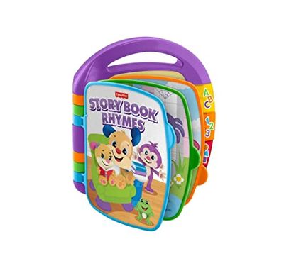 Fisher-Price Laugh & Learn Storybook Rhymes Zabawka Muzyczna, Fioletowy, Od 6 miesięcy, CDH26