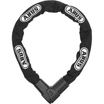 ABUS CityChain 1010 Lucchetto a Catena - Lucchetto per Bicicletta in Acciaio Temperato - Catena Esagonale Spessa 9 mm - Livello di Sicurezza ABUS 12 - Colore Nero