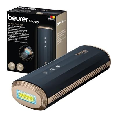 Beurer IPL 7800 COOL PRO Dispositivo di Epilazione aLuce Pulsata con Effetto Raffreddante per un'Applicazione Piacevole e Fresca Sulla Pelle