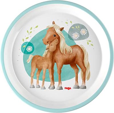HABA - Assiette - Vaisselle Enfants - Thème Chevaux 305700