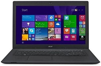 Acer NX.VB1EG.003 laptop o przekątnej 43,9 cm (17,3 cala) (Intel Core i3 4005U, 4 GB RAM, 500 GB HDD, Win 7 Pro) czarny