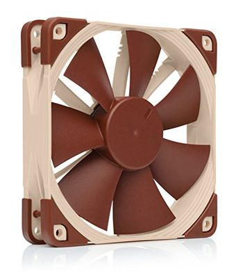 Noctua NF-F12 5V, Ventola Silenziosa di Qualità Premium con Cavo Adattatore USB, 3-Pin, Versione da 5V (120 mm, Marrone)