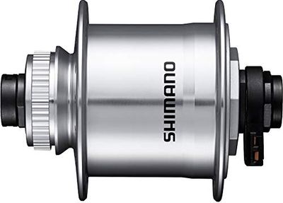 SHIMANO DHUR705D12AS Roues Mixte, Argenté, 36 Hole Centre-Lock