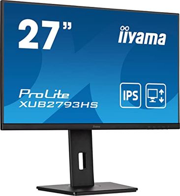 iiyama Prolite XUB2793HS-B7 27" LED IPS FullHD 100Hz Altavoces Altura Ajustable Adaptive Sync