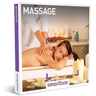 Smartbox - Massage - 34 massagebehandlingar på salong eller spa - 1 massagebehandling för 1-2 personer - present till honom, present till henne