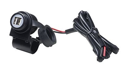 INTERPHONE ACCMOTO 2USB - Kit de alimentação para motociclo de guiador USB 150 cm