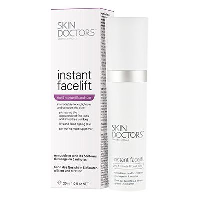 Skin Doctors Instant Facelift Serum | Matte Finish Make-up Primer | Smooths Fine Lines & Wrinkles | Tones & Lifts Skin | 30ml