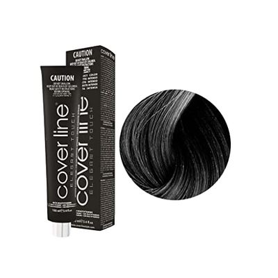 COVER LINE Intense Black 100 ml, Nero, Estandar