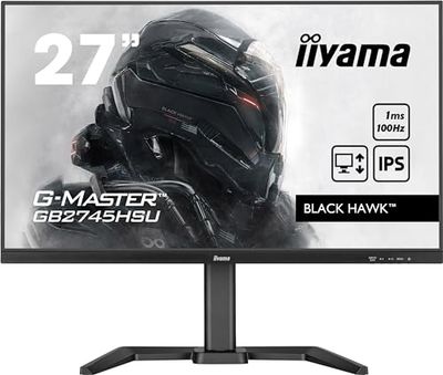 iiyama Monitor GB2745HSU-B2-27, IPS, 1920x1080/100Hz, 1H1DP, HAS