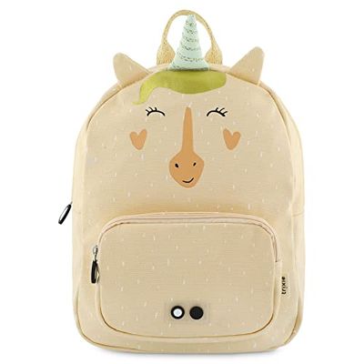 Trixie Backpack - Mrs. Unicorn - School Bag Water Repellent - Backpack for Child - Small Gym Bag - Nude