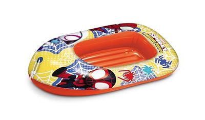Mondo Toys - Marvel SPIDEY BIG BOAT - Canotto gonfiabile 112 cm con base soft - 16950