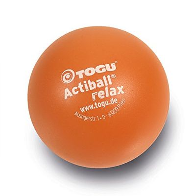 Togu ACTI Ball Relax Fascia Masaje Ball, Unisex, Actiball Relax, Naranja, S, 6 cm Durchmesser