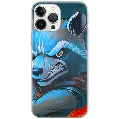 ERT GROUP etui na telefon Samsung S10 PLUS, case oryginalny i oficjalnie licencjonowany przez Marvel, wzór Rocket 005, optymalnie dopasowane, plecki z TPU