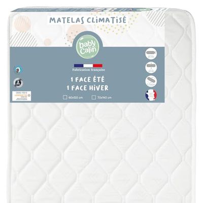 Babycalin matras, voor zomer/winter, 24 kg/m3
