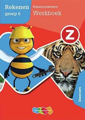 Z-Rekenen groep 6 Rekenmeesters Werkboek Stenvert