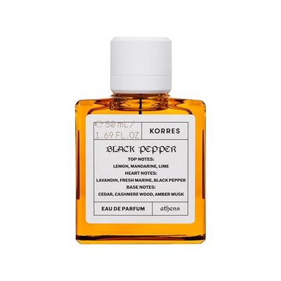 KORRES Black Pepper Wood Citrus Eau De Parfum 50ml