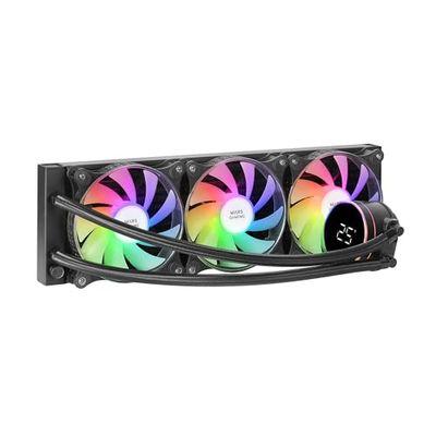 Mars Gaming ML-LCD360 Refrigeración Líquida AIO TDP 600W 3X Ventilador FDB ARGB Pantalla LCD Negro