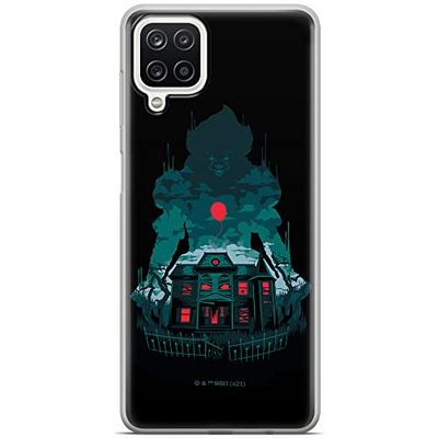 ERT GROUP mobiltelefonfodral för Samsung A12 / M12 / F12 originalt och officiellt licensierat Horror mönster It 015 optimalt anpassad till formen på mobiltelefonen, fodral tillverkad av TPU-plast