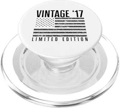 Bandera de Estados Unidos Edición Limitada - Vintage 2017 PopSockets PopGrip para MagSafe