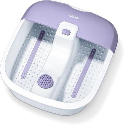 Beurer FB 12 Pediluvio, con Idromassaggio Plantare e Accessorio per Massaggi