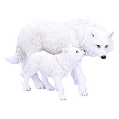 Nemesis Now U4774P9 Winter Offspring Figurine 27.5cm, Resin, White, One Size