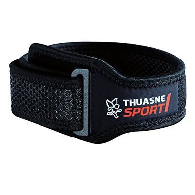 Thuasne IT Band Sport - Bandeau de serrage pour syndrome de l'essuie-glace Taille Unique Noir