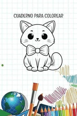 Cuaderno para colorear: Diviértete coloreando 50 animales diferentes