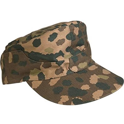 Mil-Tec Cappello Wh M44 Pea Camo (Repro) Cappellino Newsie, Nero, Taglia Unica Unisex-Adulto