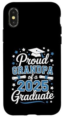 Proud Grandpa Of A Class Of 2025 Graduate Senior Graduation Case for iPhone X/XS