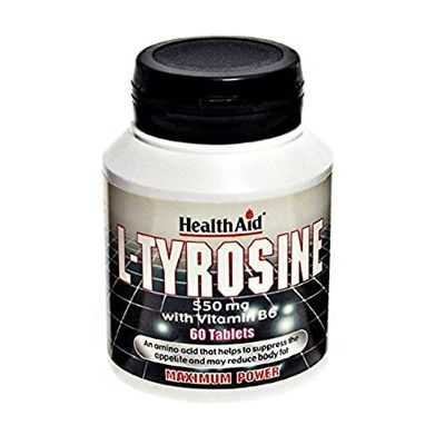 HealthAid L-Tyrosine 550mg - 60 Tablets