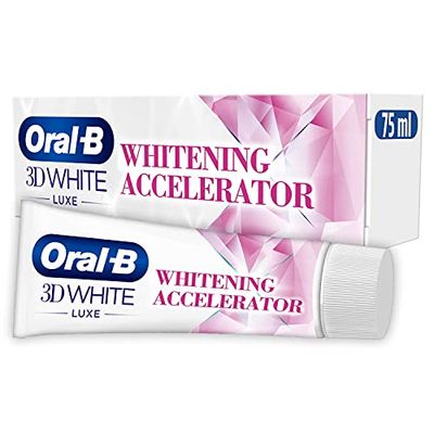 Oral-B 3D White Luxe - Pasta dentifricia, confezione da 75 ml
