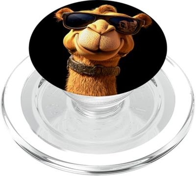 Camello con Gafas de Sol Dromedario Camello Camellos PopSockets PopGrip para MagSafe