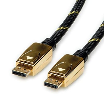 ROLINE Gold DisplayPort-kabel, v1.4, DP ST – ST, 3 m