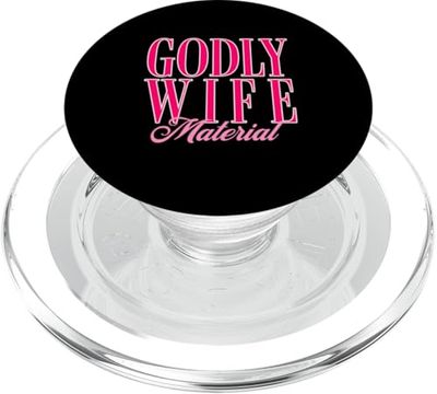 Divertido Cristiano Piadoso Esposa Popular Dama de honor Mujer soltera PopSockets PopGrip para MagSafe