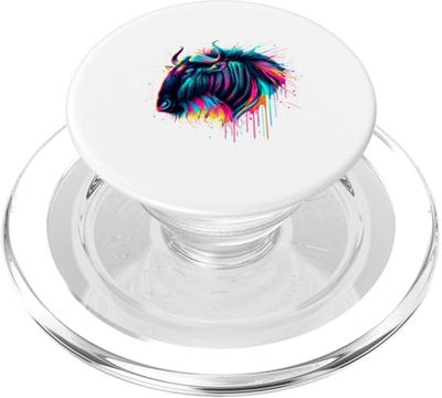 Paint Art Ñu Ñus PopSockets PopGrip para MagSafe